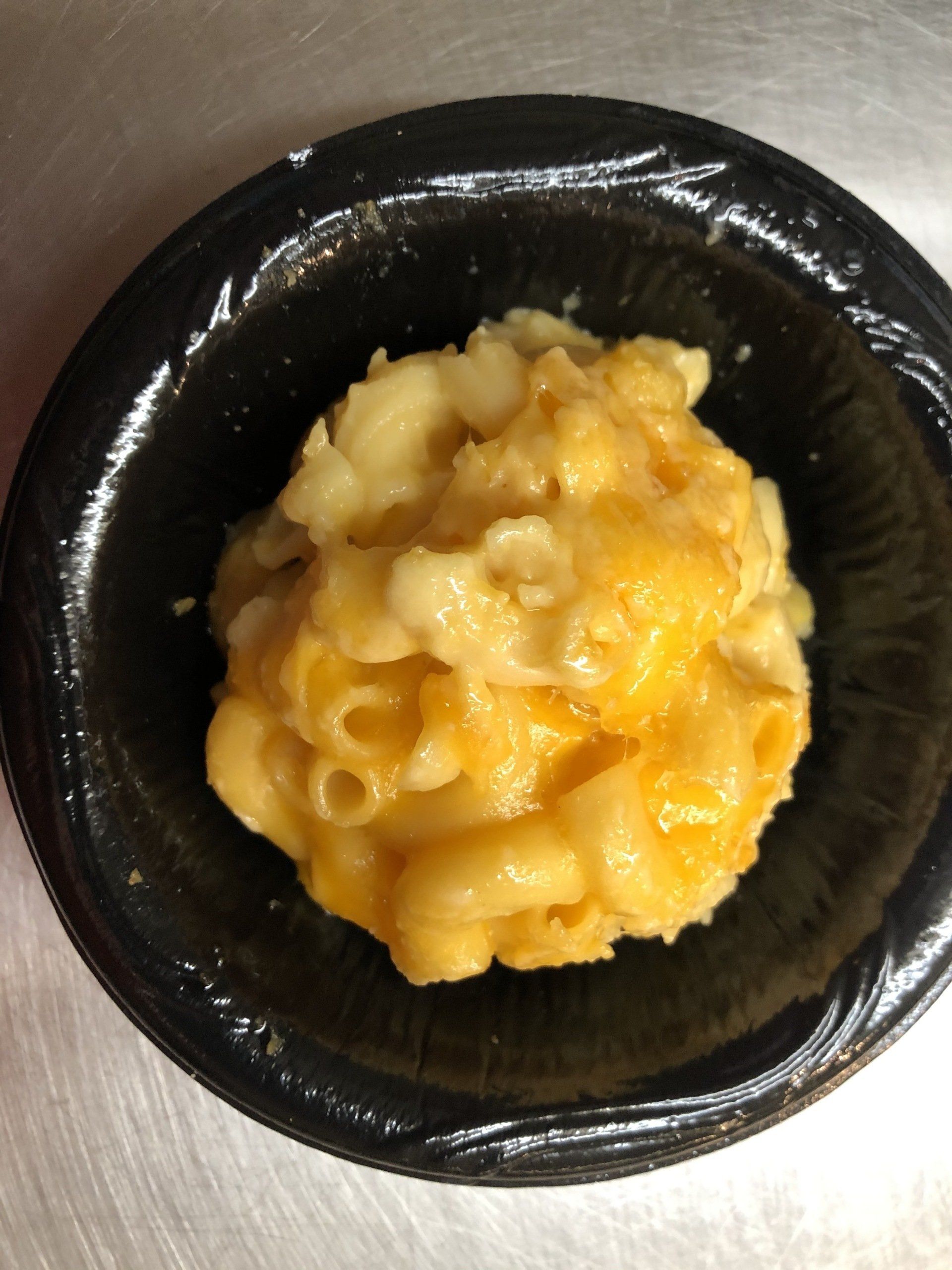 Savory meat and three plate served fresh