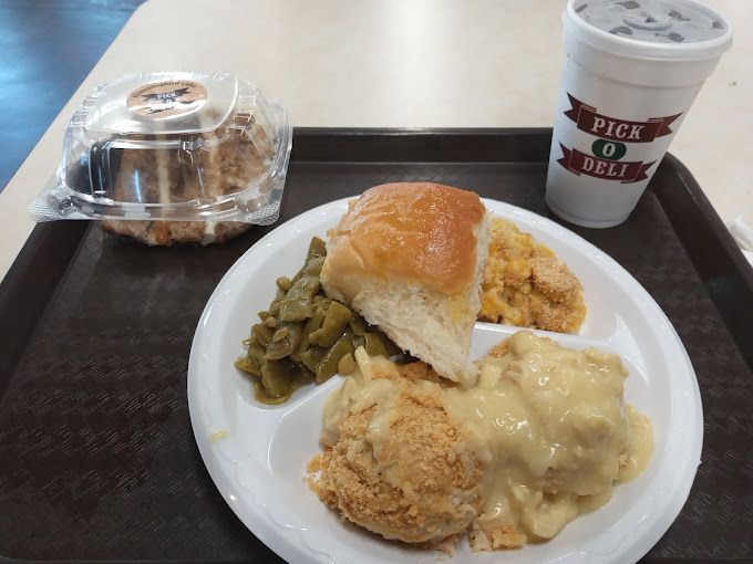 Pick-O-Deli Cafeteria current location at 595 Riverside Parkway NE, Rome, Georgia