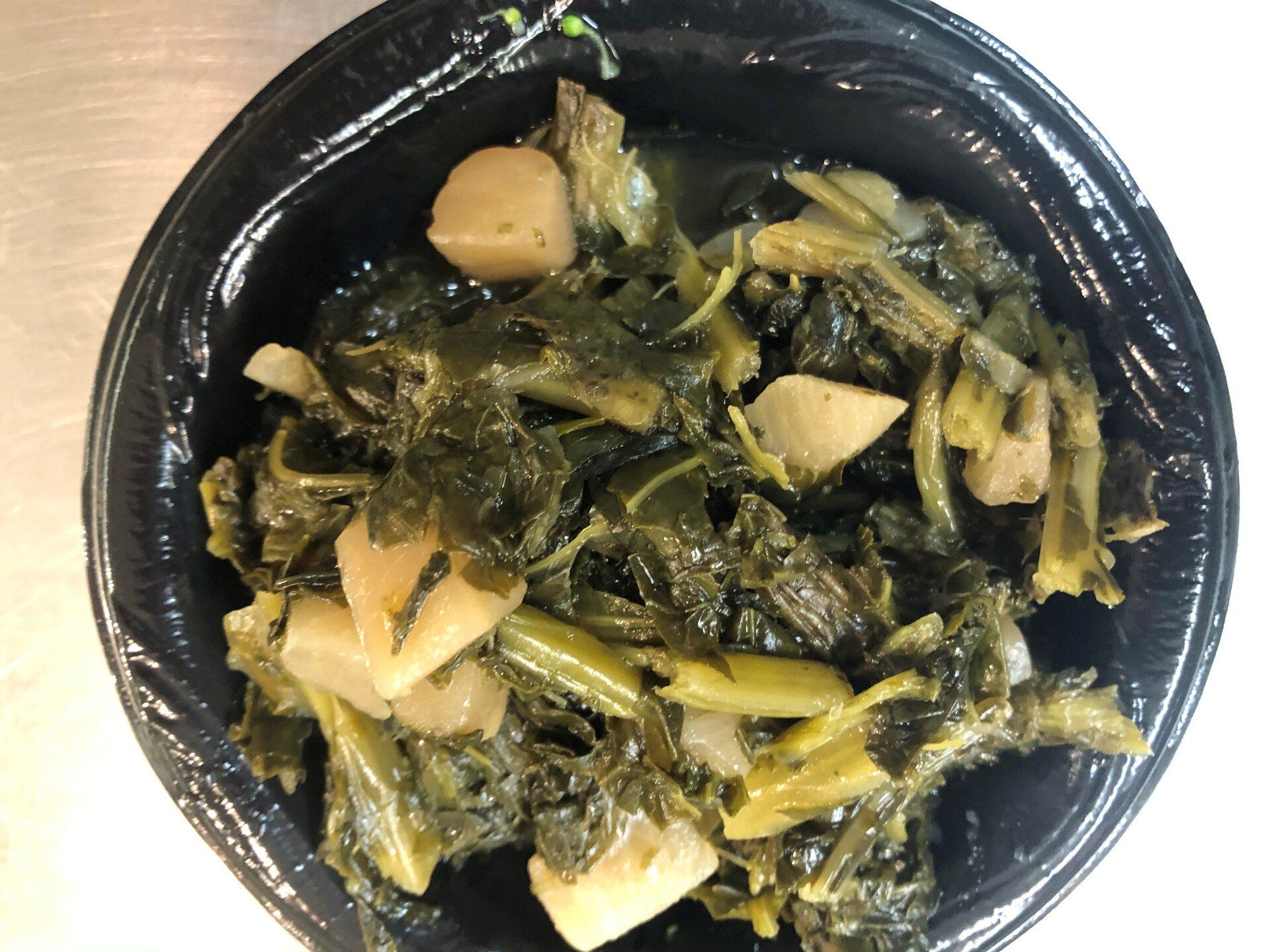 Southern-style turnip greens